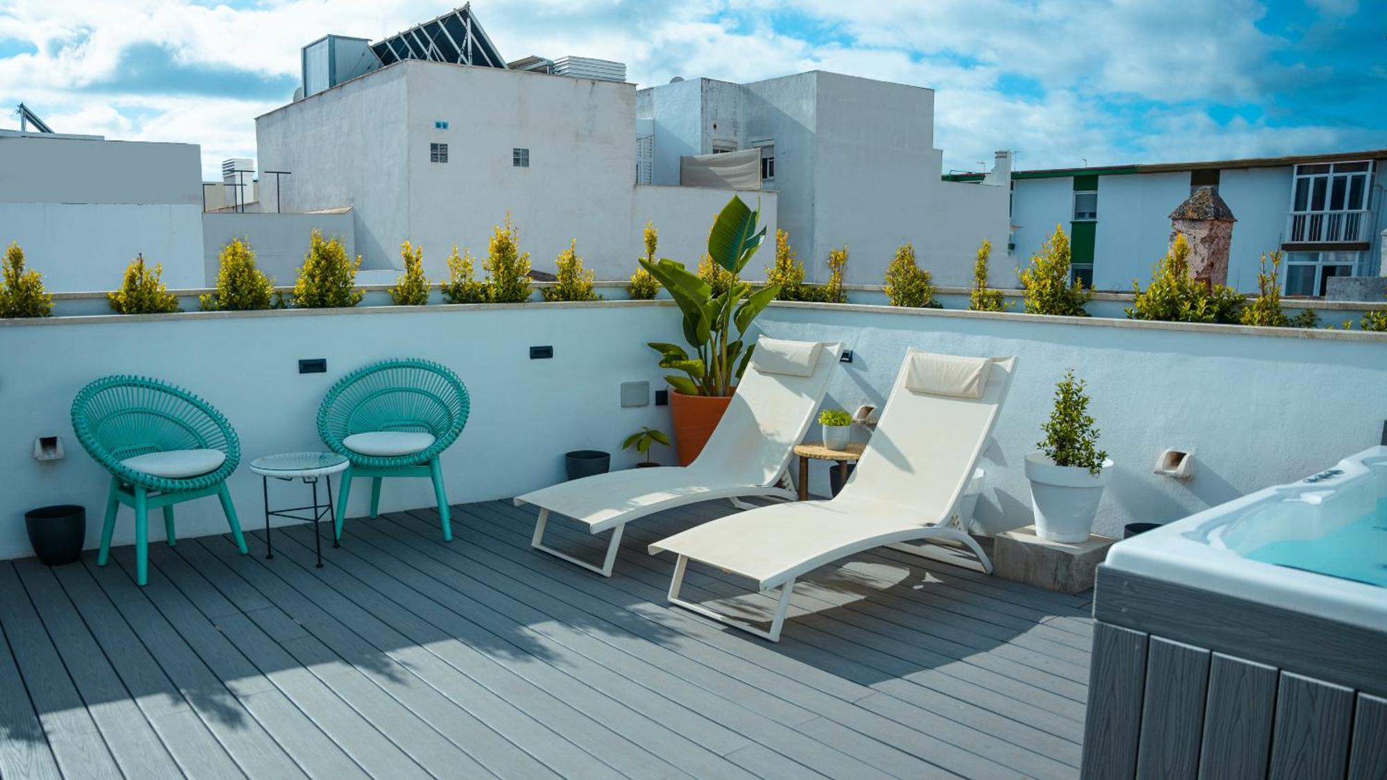 Aparthotel Luz De Gades - Suites Spa Gym - Adults Only Cádiz Kültér fotó