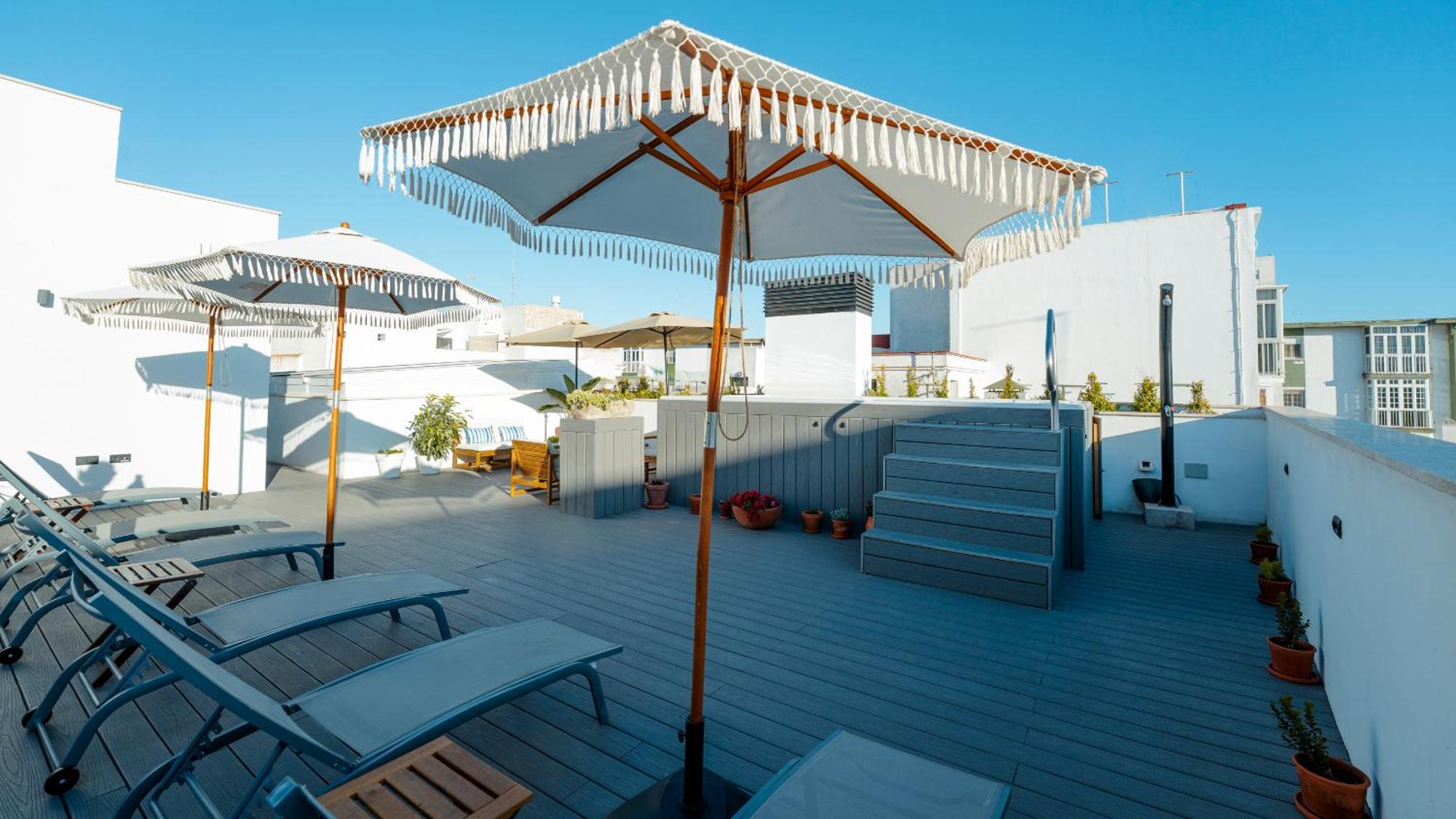 Aparthotel Luz De Gades - Suites Spa Gym - Adults Only Cádiz Kültér fotó